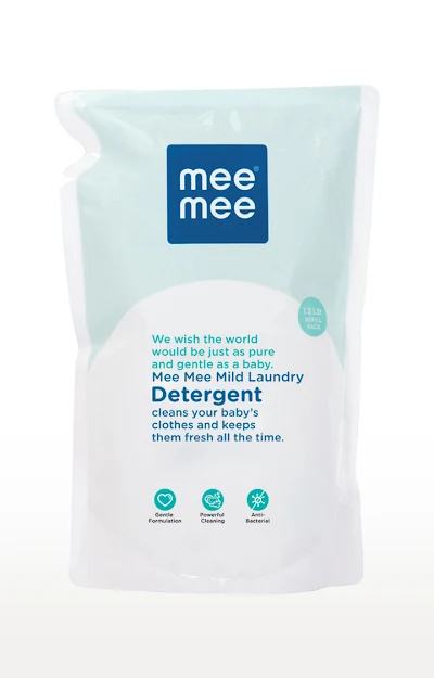 Mee Mee White Mild Baby Liquid Laundry Detergent Refill Pack - OS