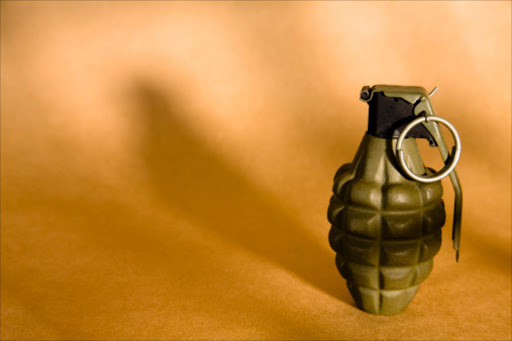 A 42-year-old Western Cape man was nabbed with an "old rusty" hand grenade and two flares.