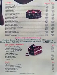 Truffles menu 2