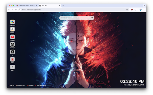 Sukuna Split Soul Live Wallpaper