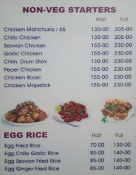 Harshith Food Court menu 2