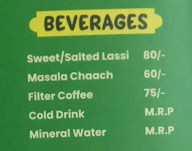 Cafe Chennai menu 1