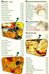 Aroma Rest O Bar menu 2