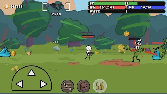  One Gun: Stickman – Vignette de la capture d'écran 