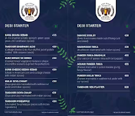 The Monarch menu 7