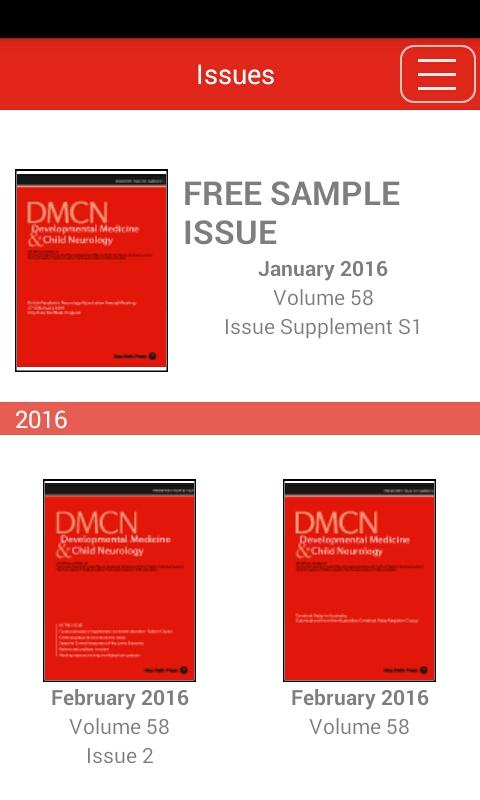   Dev Medicine & Child Neurology – Screenshot 