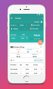 AccPOS - Billing App Online & Offline - náhled