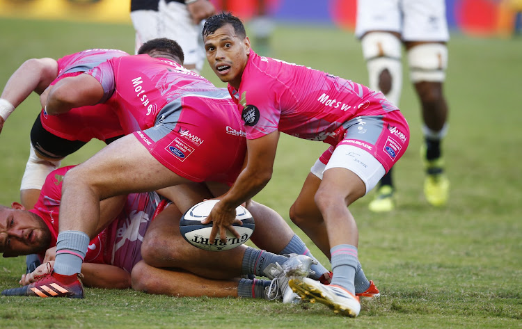 Pumas' Chriswill September during the Carling Currie Cup match agianst the Sharks Kings Park on May 06 in Durban.