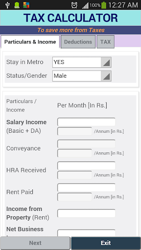 Income Tax Calculator