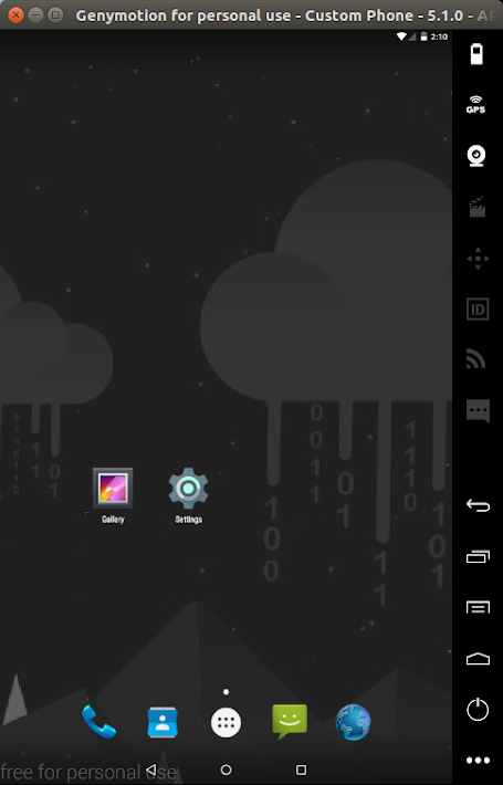Android Virtual device Genymotion
