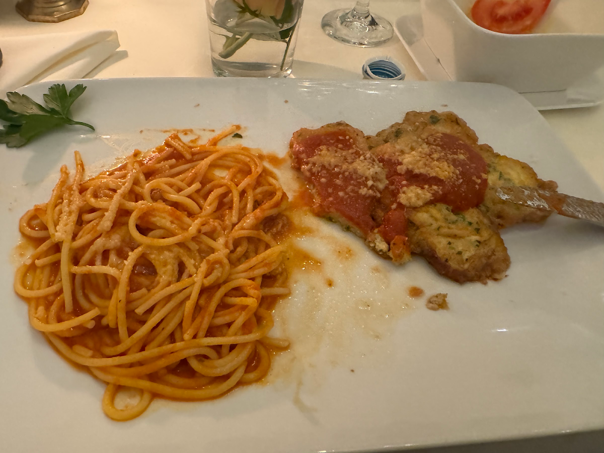 Gluten-Free Pasta at Napoli