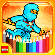 LEGO Ninjago Coloring Pages  Icon