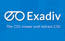 Exadiv: View & Extract CSS small promo image