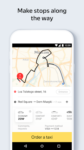 Yandex.Taxi Ride-Hailing Service  screenshots 4