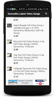 Samantha Latest Video Songs - náhled