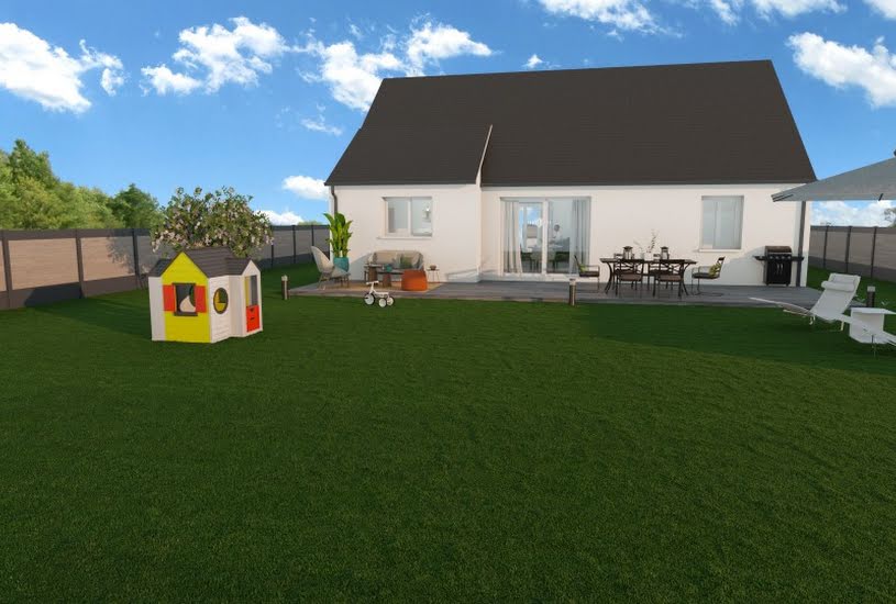  Vente Terrain + Maison - Terrain : 500m² - Maison : 79m² à Semblançay (37360) 