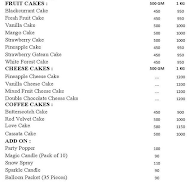 Cake Jaipur Cafe menu 2