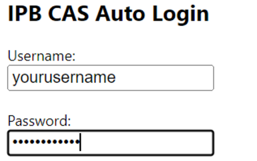 CAS IPB Auto Login