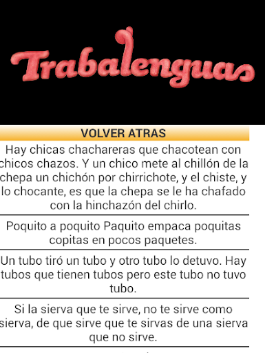 40 Trabalenguas Para Niños