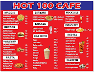 Hot 100 Cafe menu 2