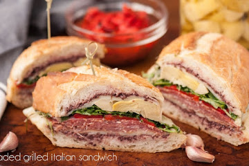 Loaded Grilled Italian Sandwich Recipe