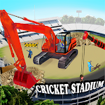 Cover Image of Descargar Cricket Stadium Builder Construction Crane Game 3D  APK