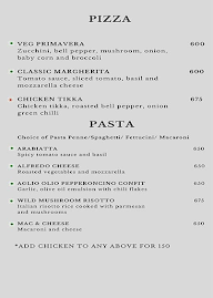 Sky Bar - Renaissance Lucknow Hotel menu 2