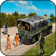 Criminal Transport Military Truck  Icon