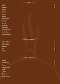 Highway Family Restaurant menu 1