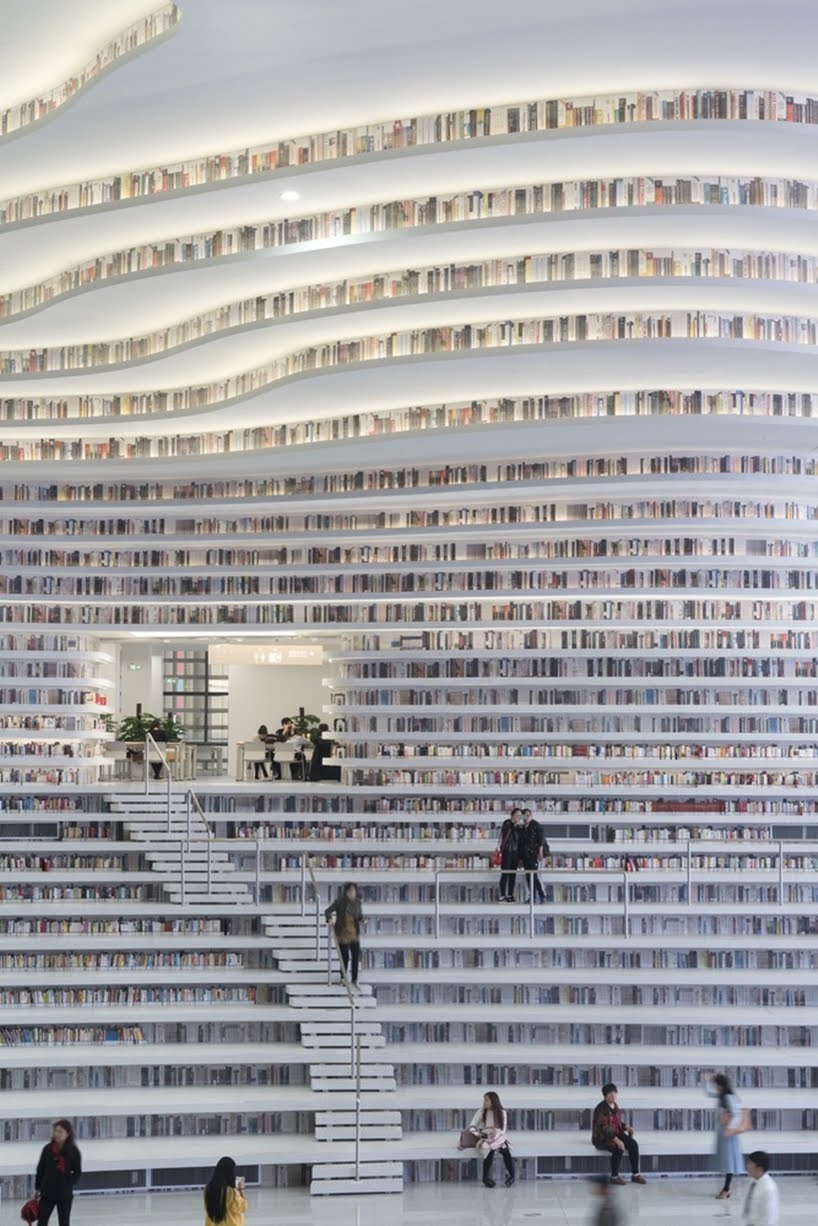 Biblioteca Tianjin Binhai por MVRDV + Tianjin Urban Planning and Design Institute