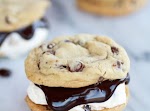 Hot Fudge Chocolate Chip Cookie Cookie Dough Ice Cream Sandwich. was pinched from <a href="http://www.halfbakedharvest.com/hot-fudge-chocolate-chip-cookie-cookie-dough-ice-cream-sandwich/" target="_blank">www.halfbakedharvest.com.</a>