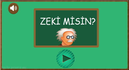 Zeki misin