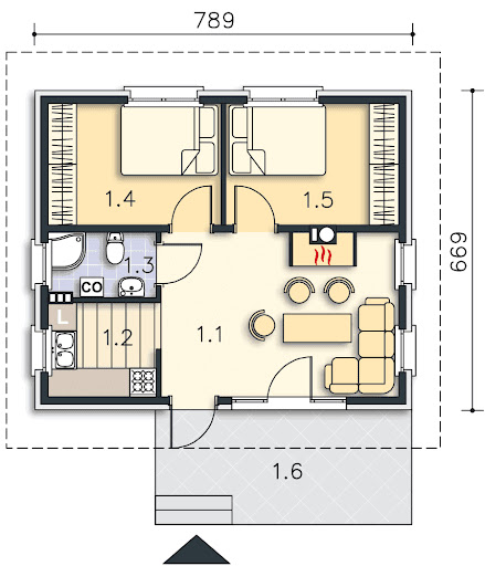 Gilbert LMW09 - Rzut parteru