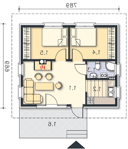 Gilbert LMW09 - Rzut parteru