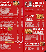 Jimmy Chinese Cafe menu 2