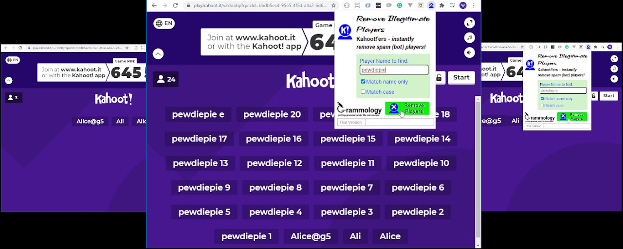 Kahoot!’ers - Remove Illegitimate Players Preview image 2