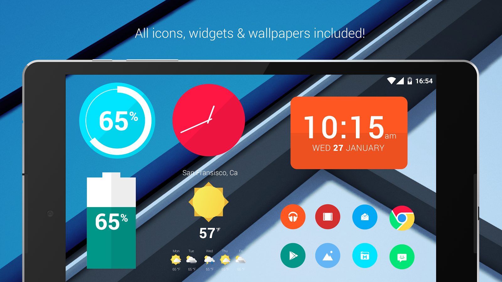    Material Things Lollipop Theme- screenshot  