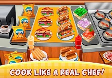 料理ゲーム レストランの食べ物 craze feverのおすすめ画像1