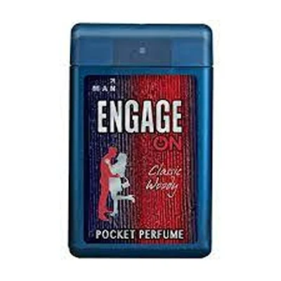 Engage ON Classic Woody Pocket Perfume 18 Ml