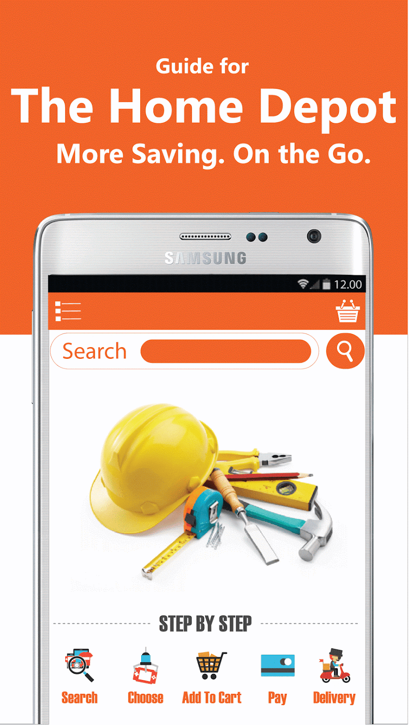 Free Home Depot Saving Tips Screen 2