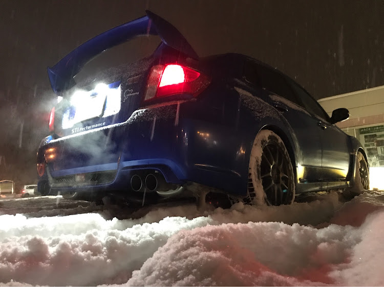 インプレッサ WRX STIのGVB・冬仕様・北海道に関するカスタム事例の投稿画像1枚目