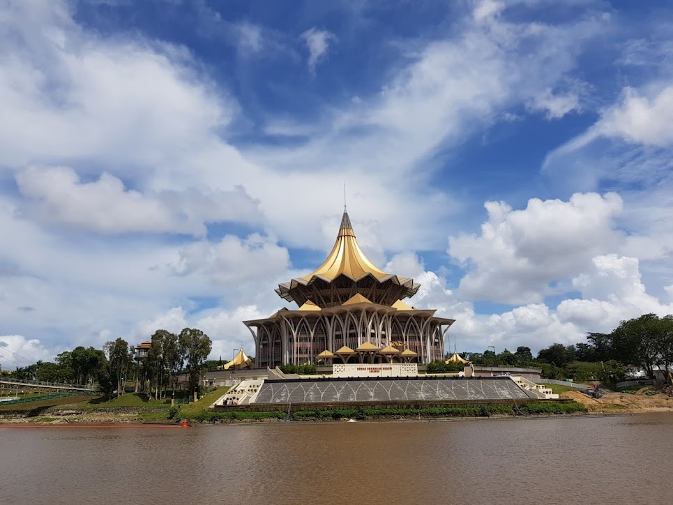 Heritage Walk along Kuching Waterfront