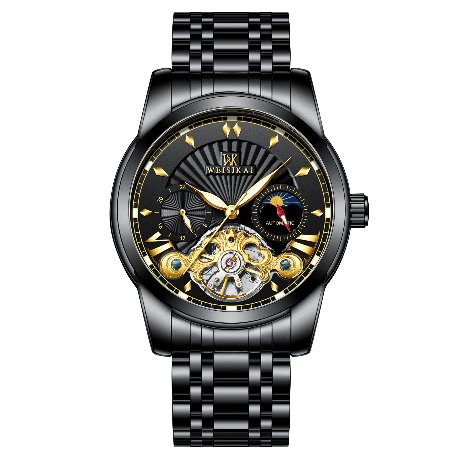 Title 1, Waterdicht automatisch mechanisch horloge met v...