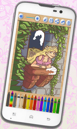 免費下載娛樂APP|Paint Rapunzel magic drawings app開箱文|APP開箱王