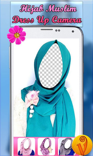 Hijab Muslim Dress Up Camera