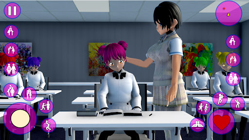 Screenshot Anime School Girl 3D Girl Game