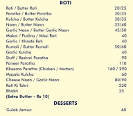 Royal Rasoi menu 5