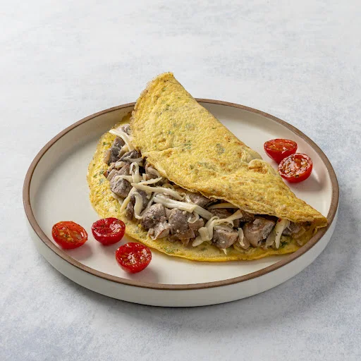 Mushroom Cheese Omelette