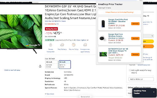 AmaDrop Price Tracker screenshot 4