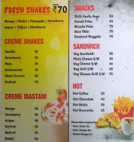 Cafe Creme menu 2